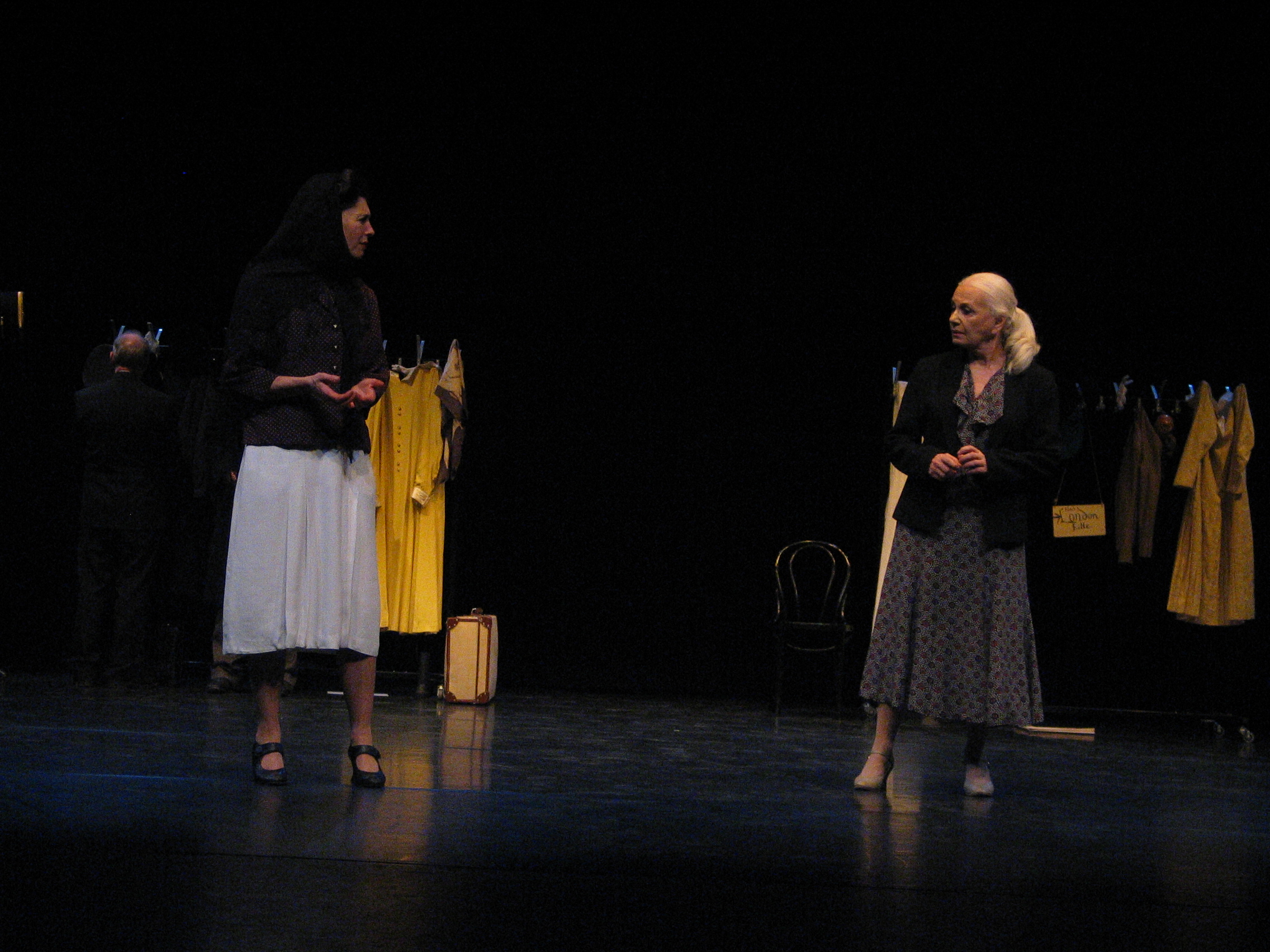 Sarah Finch and Ruth Posner in Theresa